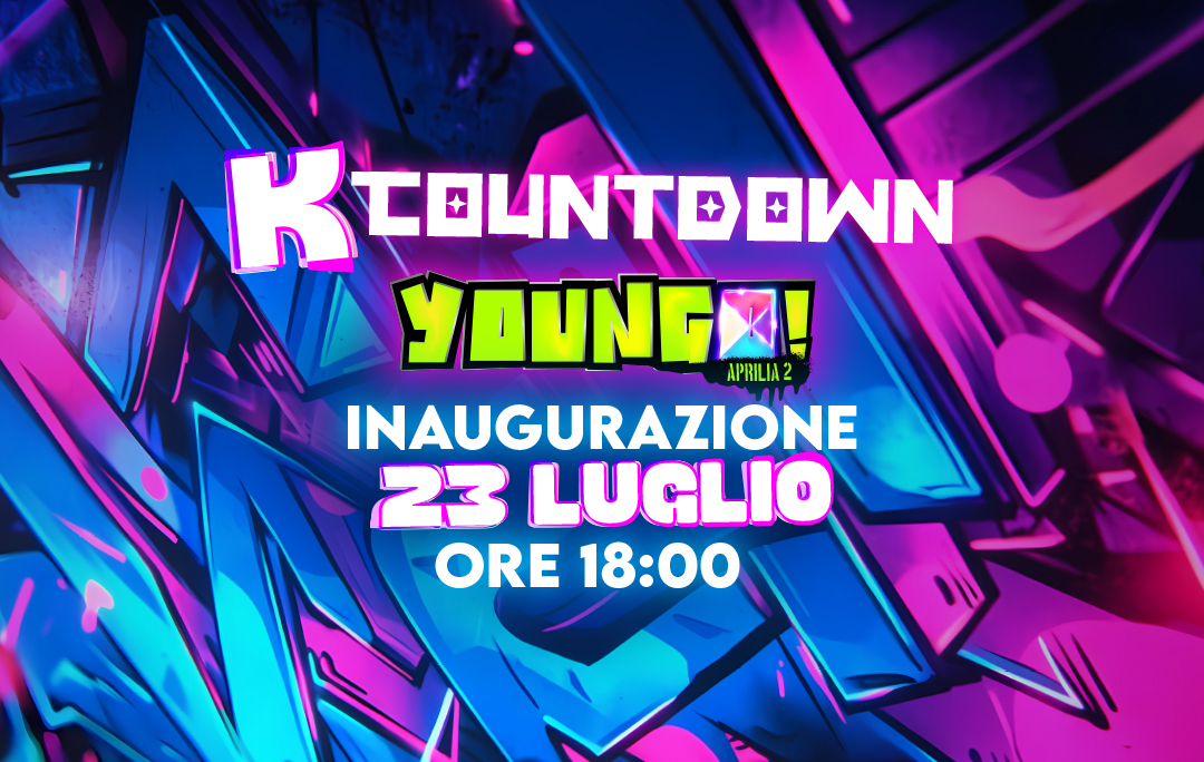 YOUNGO APRILIA 2 INAUGURA IL NUOVO FAMILY ENTERTAINMENT CENTER: APPUNTAMENTO IL 23 LUGLIO
